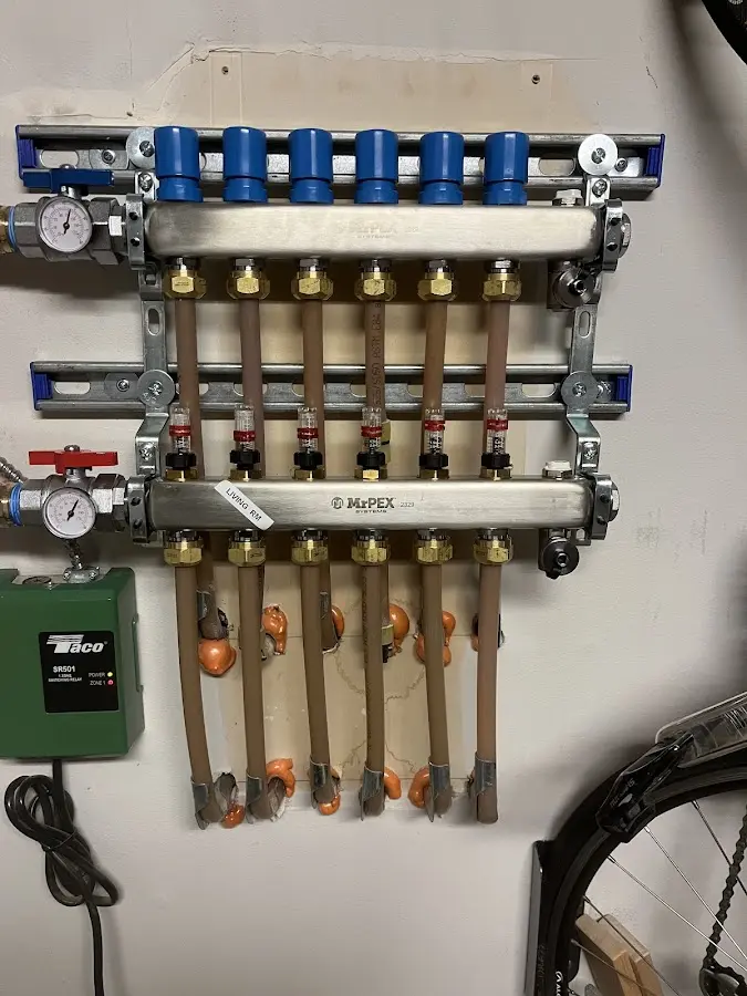 Plumber performing Leak Detection at a residential property in Red Bank